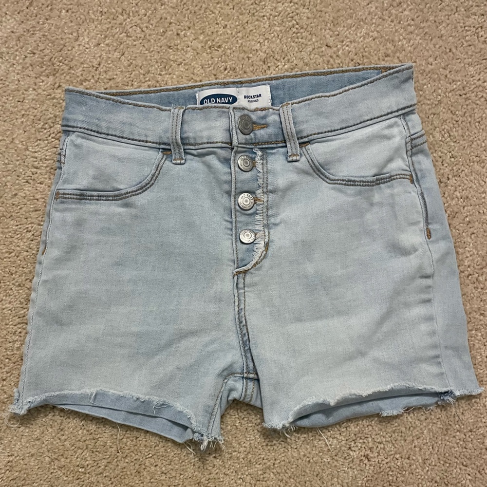 Old Navy Kids Light Blue Denim Shorts
